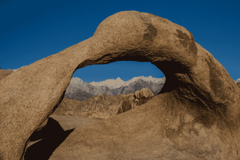 Rock Formations in the Alabama Hills National Scenic Area